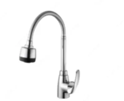 Смеситель ЯКОРЬ 641 для кухни с гибким изливом - 87 331.6 сум от 10 шт