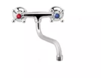 Смеситель ЯКОРЬ 683-1 для кухни настенный - от {0} сум