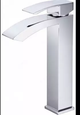 Смеситель CASELA CK11014WH (белый+хром) для умывальника с гайкой