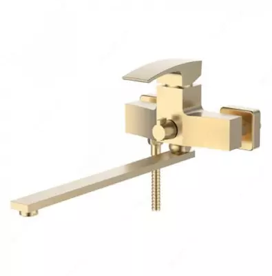 Casela CK12227Y uzun naychali vanna smesiteli (oltin satin)