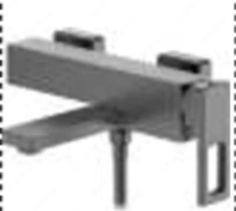 Casela CASELA CK13127D qisqa naychali vanna smesiteli (kulrang)