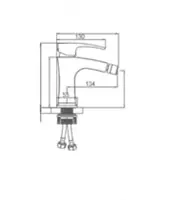Bide uchun gaykali CASELA CK15014 smesiteli