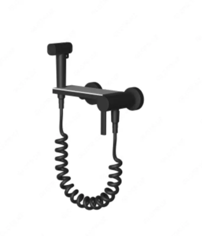 Смеситель CASELA CK15314B (черный) с гигиенической лейкой