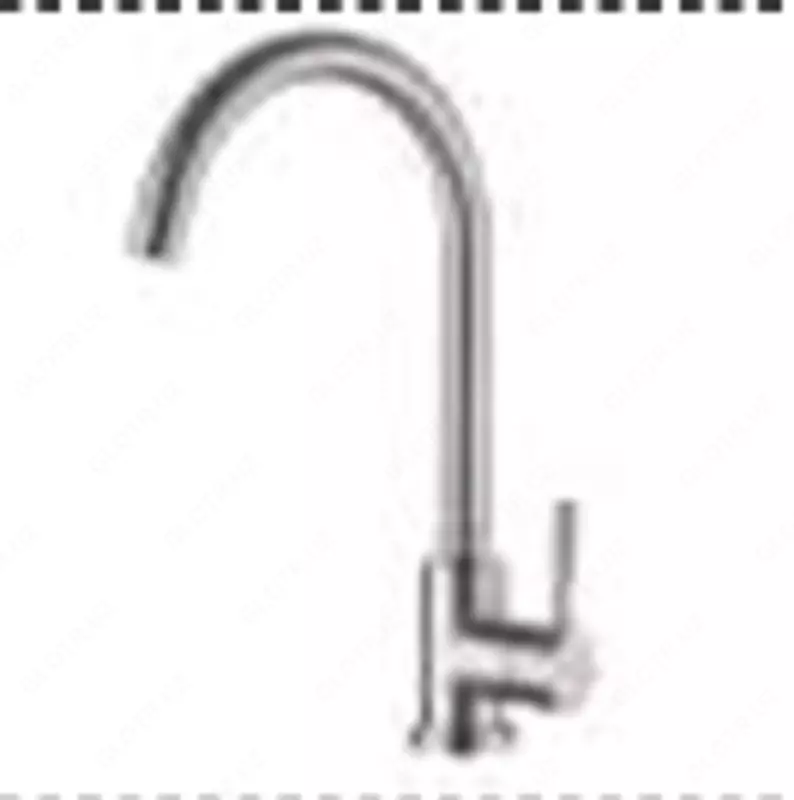 Смеситель CASELA CL74998A-3 (нерж) для кухни с гайкой - от {0} сум