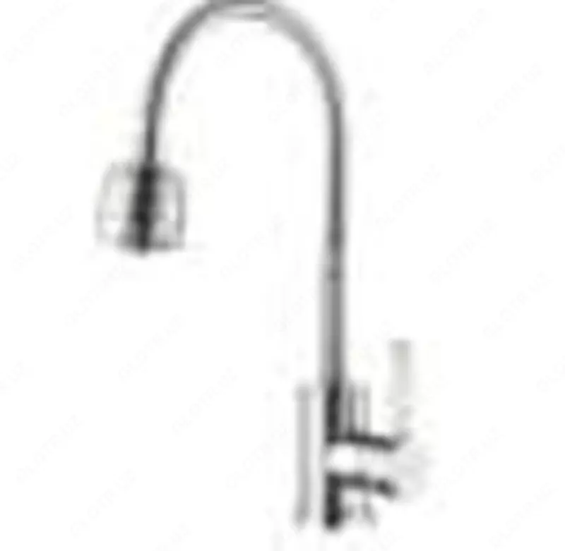 Смеситель CASELA CL74304 (нерж) для кухни с гибким изливом - от {0} сум