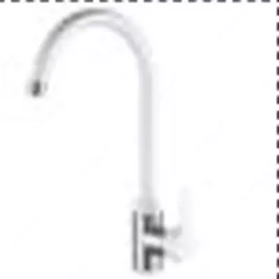 Смеситель CASELA CL74105W (белый) для кухни с гайкой