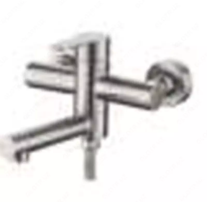 Смеситель CASELA CL73103 (нерж) для ванны с коротким изливом - от {0} сум