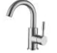 Смеситель CASELA CL71098-3 (нерж) для умывальника с гайкой