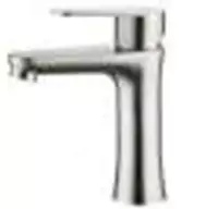 Смеситель CASELA CL71002 (нерж) для умывальника с гайкой