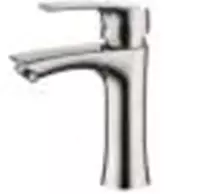 Смеситель CASELA CL71001 (нерж) для умывальника с гайкой