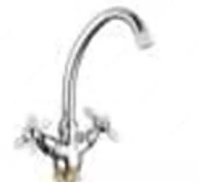 Смеситель CASELA CL55910H (белый) для кухни с гайкой