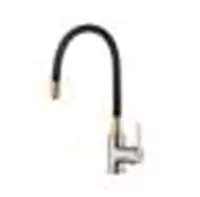 Oshxona uchun CASELA CL54898-10 smesiteli (qora/oltin/xrom)