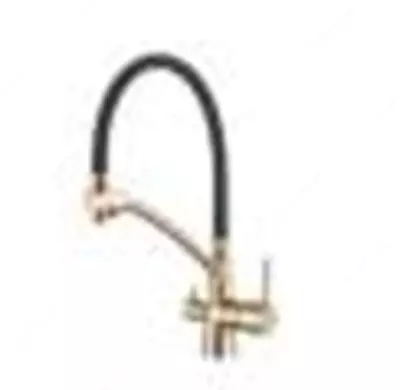 Смеситель CASELA CL54855Y-2 (зол-черн) для кухни