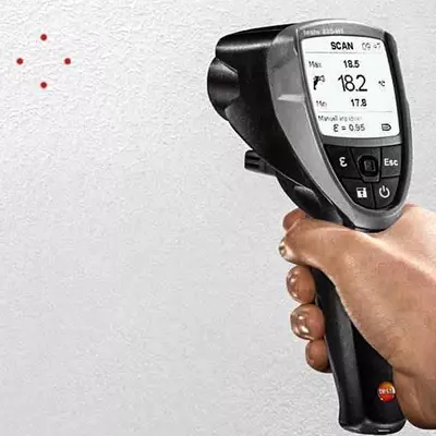 Testo 835-H1 инфракрасный термометр с интегрированным модулем влажности
