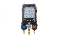 Testo 550s - интеллектуальный цифровой манометрический коллектор с Bluetooth и двухходовым клапанным блоком