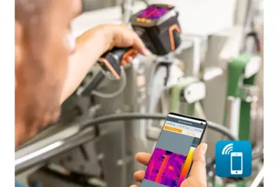 Testo 883-2 - Тепловизор (320 x 240 пикселей) с объективом 42° и принадлежностями Оптом и розница