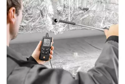 1 000 000 сум / шт. Testo 416 - Цифровой анемометр с крыльчаткой 16 мм с возможностью подключения к приложению