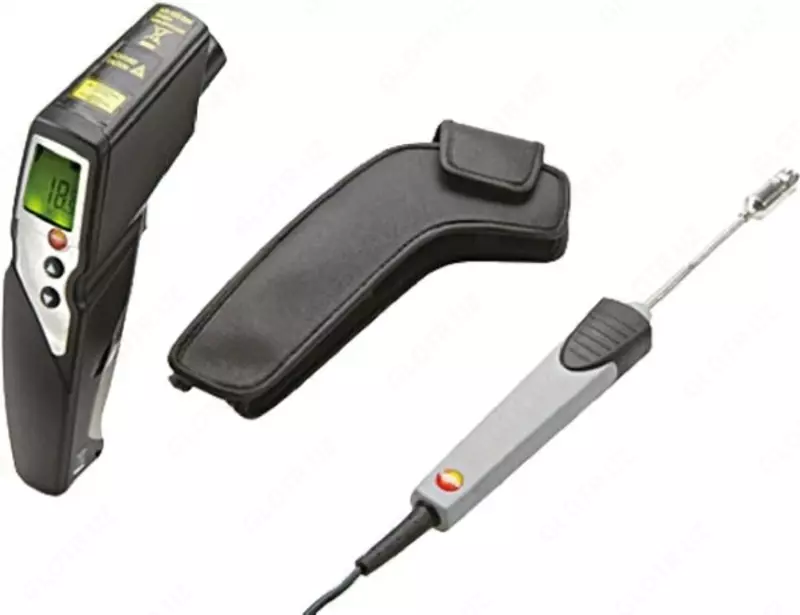 Testo 830-T4 to'plami - infraqizil termometr va prujinali termojuftli sirt probi Ulgurji va chakana