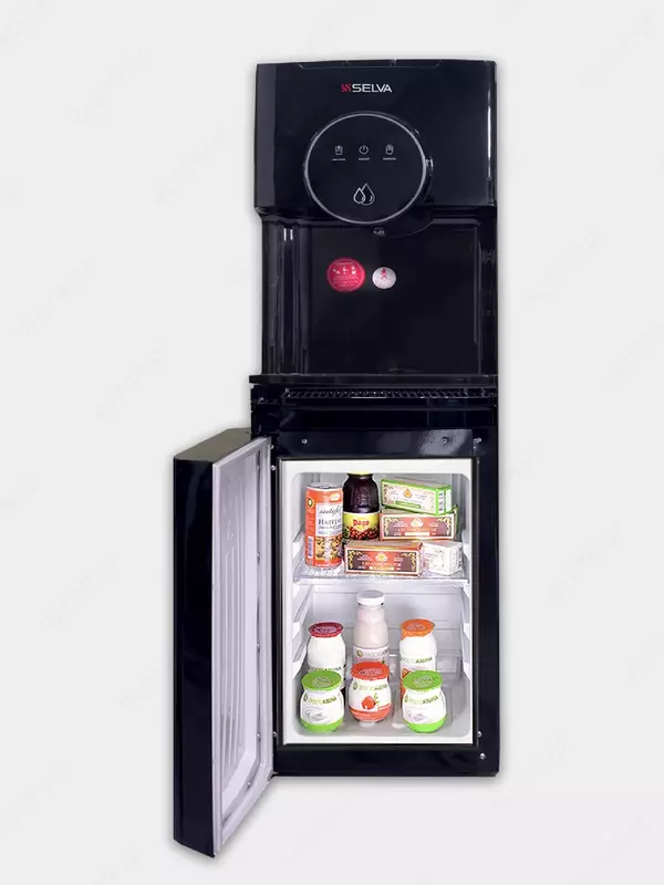 Кулер для воды. SELVA. Sel 715 F. С ХОЛОДИЛЬНИКОМ.