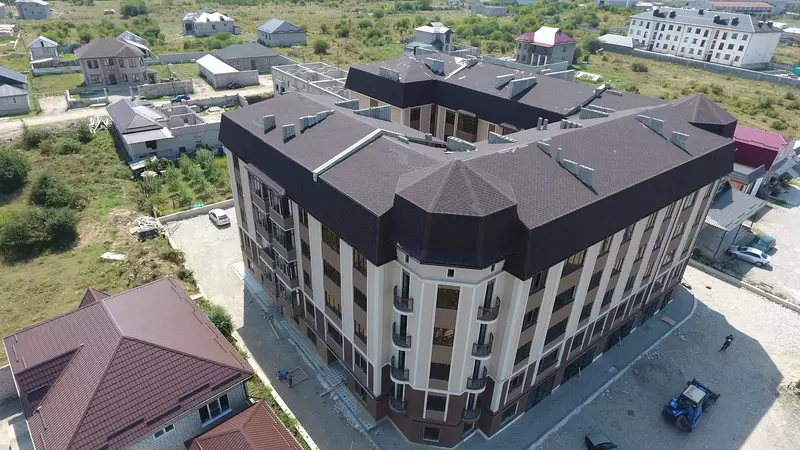 Гибкая черепица, серия EUROPA, коллекция КАРАТ, цвет Коричневый