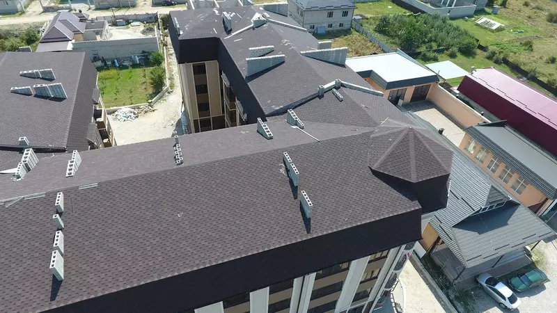 Гибкая черепица, серия EUROPA, коллекция КАРАТ, цвет Коричневый