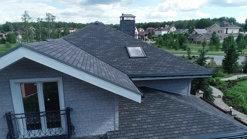 Гибкая черепица, серия PREMIUM, коллекция ЖЕНЕВА, цвет Фладен