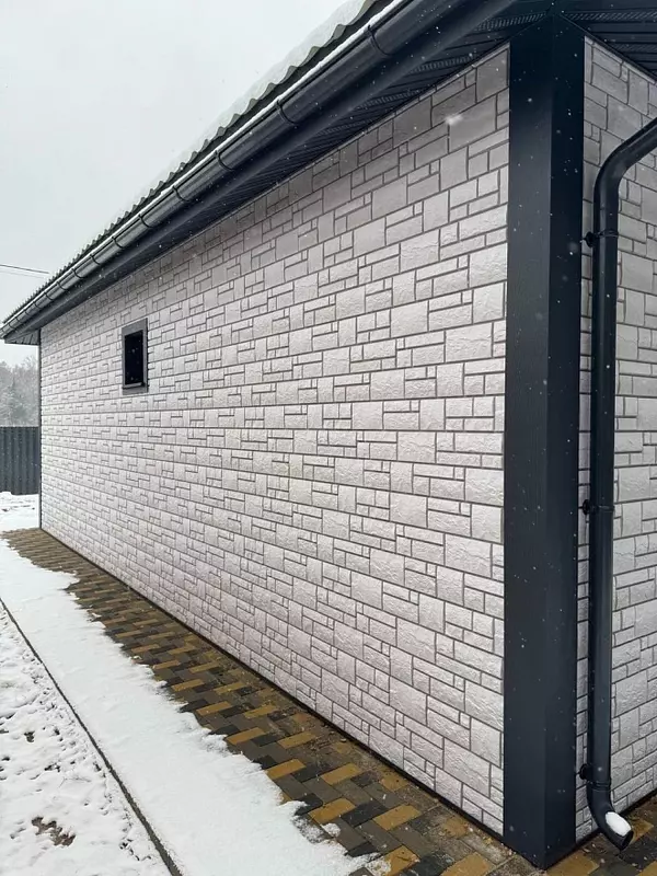 Фасадные панели, Коллекция BURG, Платиновый