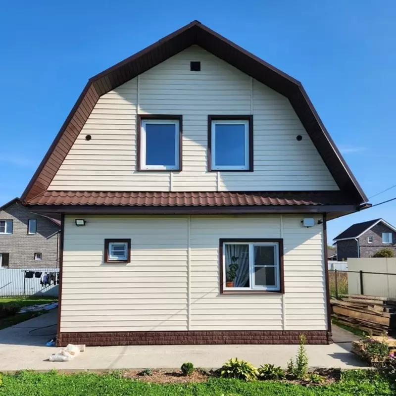 Döcke Premium, Корабельный брус D4,5D, цвет Пломбир