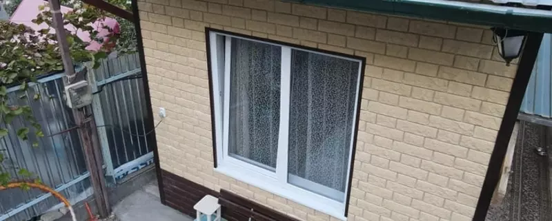 Сайдинг под камень "DÖCKE" Lux BERGART 1809х285 мм, уп. 14 шт. (Кешью)