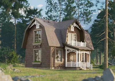 Сайдинг под камень "DÖCKE" Lux BERGART 1809х285 мм, уп. 14 шт. (Кедровый орех)