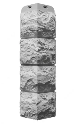 Угол (внешний) к сайдингу под камень "DÖCKE" BERGART 424 мм, уп.8 шт. (Поверхностное окрашивание)