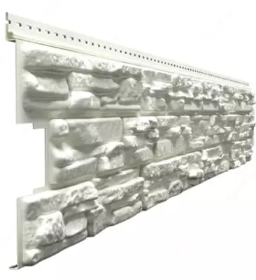 Сайдинг под камень "DÖCKE" Lux ROCKY 1787х285 мм, уп. 12 шт. (Кокос)