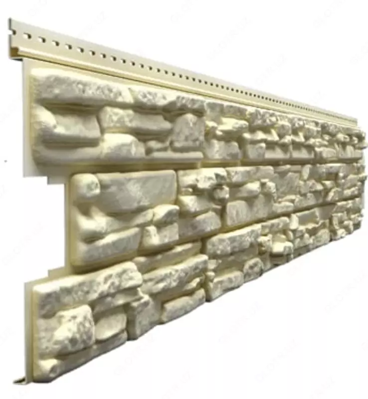 Tosh qoplamasi "DÖCKE" Lux ROCKY 1787x285 mm, o'ram. 12 dona. (Keju)