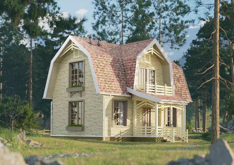 Tosh qoplamasi "DÖCKE" Lux ROCKY 1787x285 mm, o'ram. 12 dona. (Keju)