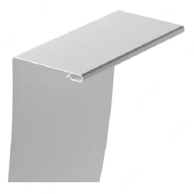 Универсальный околооконный профиль "DÖCKE" 89/254 мм, дл. 3000 мм, уп. 12 шт. (Пломбир)