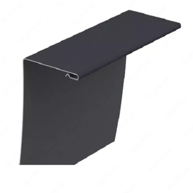 Универсальный околооконный профиль "DÖCKE" 89/254 мм, дл. 3000 мм, уп. 12 шт. (Графит)