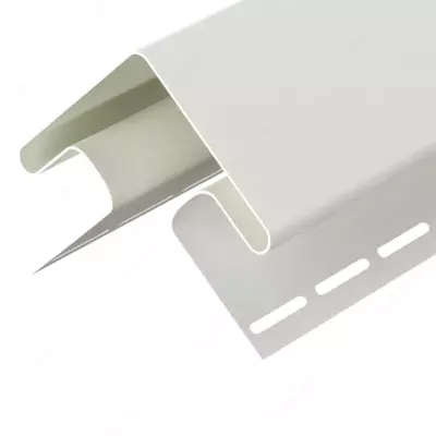 Угол (внешний) для фасадных панелей и сайдинга "DÖCKE" 75/30 мм, дл. 3000 мм, уп. 8 шт. (Белый)