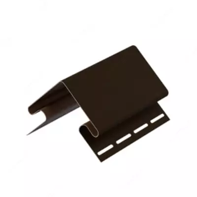 Угол (внешний) для фасадных панелей и сайдинга "DÖCKE" 75/30 мм, дл. 3000 мм, уп. 8 шт. (Шоколад)