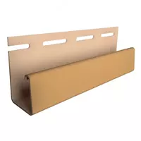 Fasad panellari va siding uchun J18 profili "DÖCKE" uzunligi. 3000 mm