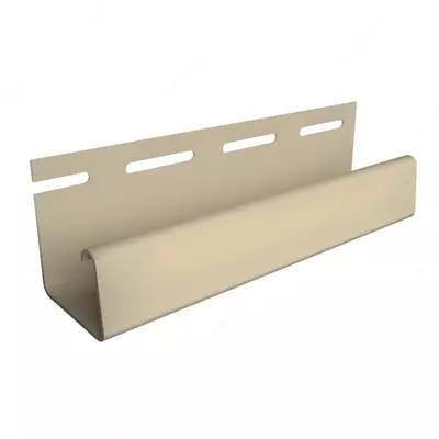 Профиль J26 для фасадных панелей "DÖCKE" дл. 3000 мм, уп. 20 шт. (Палевый)