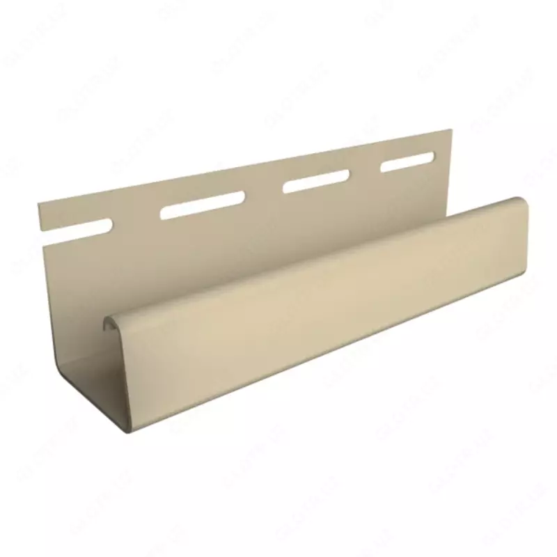 Профиль J26 для фасадных панелей "DÖCKE" дл. 3000 мм, уп. 20 шт. (Палевый)