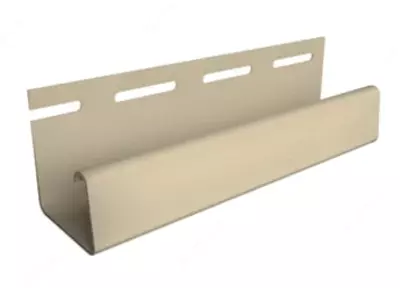 Профиль J26 для фасадных панелей "DÖCKE" дл. 3000 мм, уп. 20 шт. (Палевый)