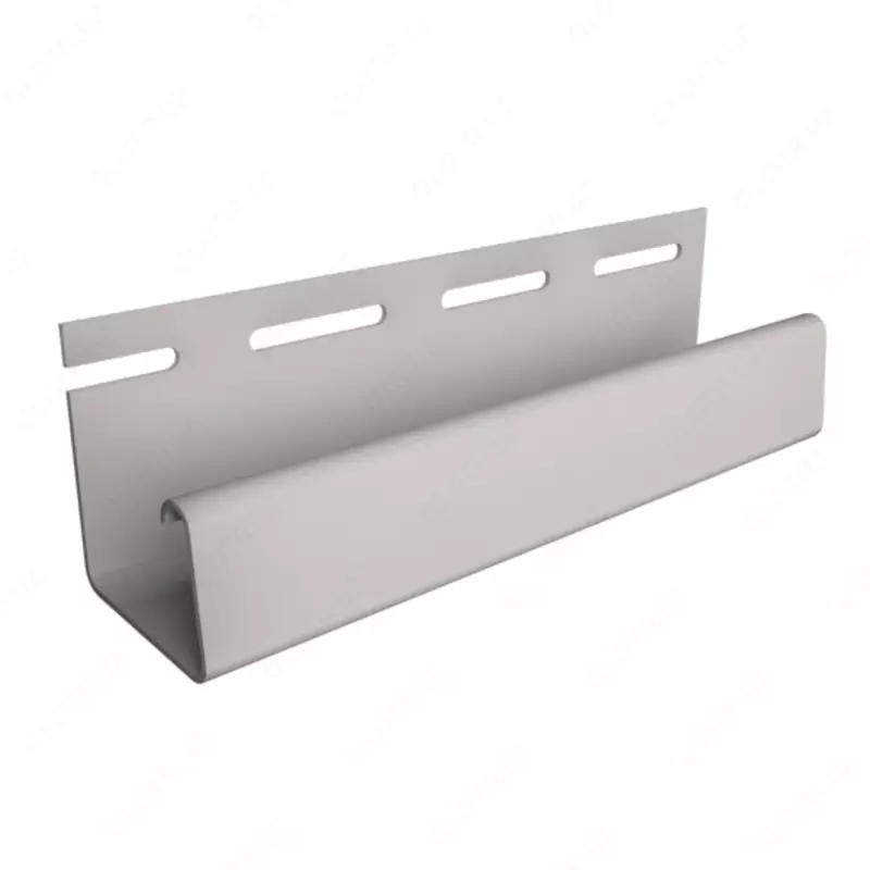 Профиль J26 для фасадных панелей "DÖCKE" дл. 3000 мм, уп. 20 шт. (Дымчатый)