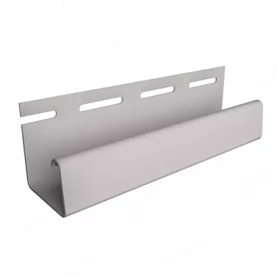 Профиль J26 для фасадных панелей "DÖCKE" дл. 3000 мм, уп. 20 шт. (Дымчатый)