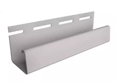 Профиль J26 для фасадных панелей "DÖCKE" дл. 3000 мм, уп. 20 шт. (Дымчатый)