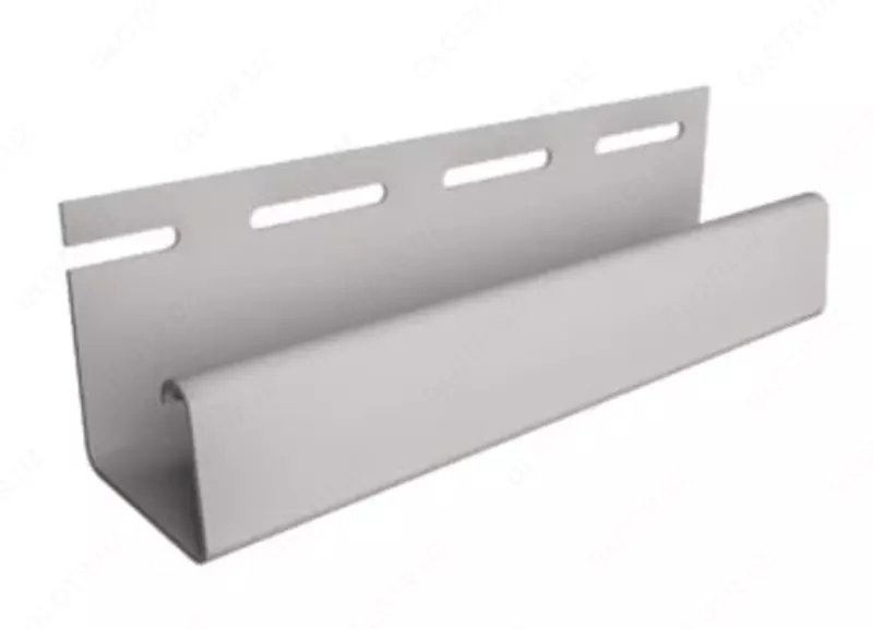 Профиль J26 для фасадных панелей "DÖCKE" дл. 3000 мм, уп. 20 шт. (Дымчатый)