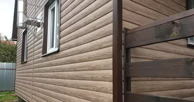 Сайдинг под дерево "DÖCKE" Lux Лиственница D4.7T Блок-Хаус, 3600х243х1.2 мм, уп. 20 шт. (Уссурийский)