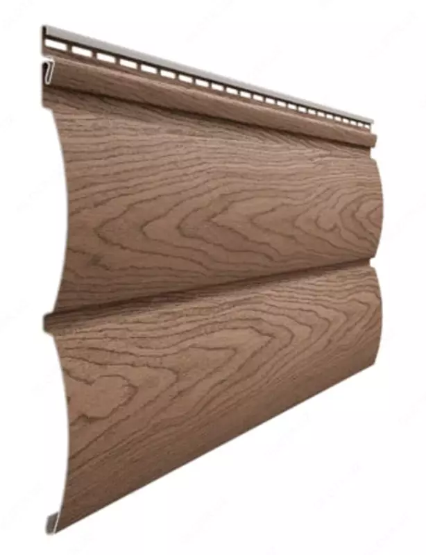 Сайдинг под дерево "DÖCKE" Lux Лиственница D4.7T Блок-Хаус, 3600х243х1.2 мм, уп. 20 шт. (Алтайский)