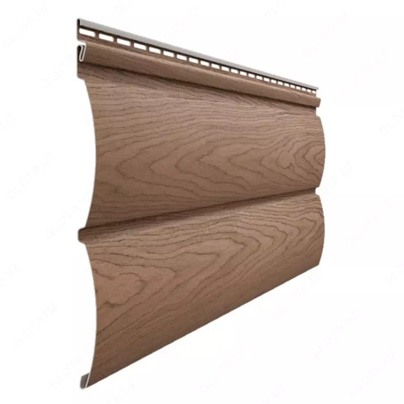 Сайдинг под дерево "DÖCKE" Lux Лиственница D4.7T Блок-Хаус, 3600х243х1.2 мм, уп. 20 шт. (Алтайский)