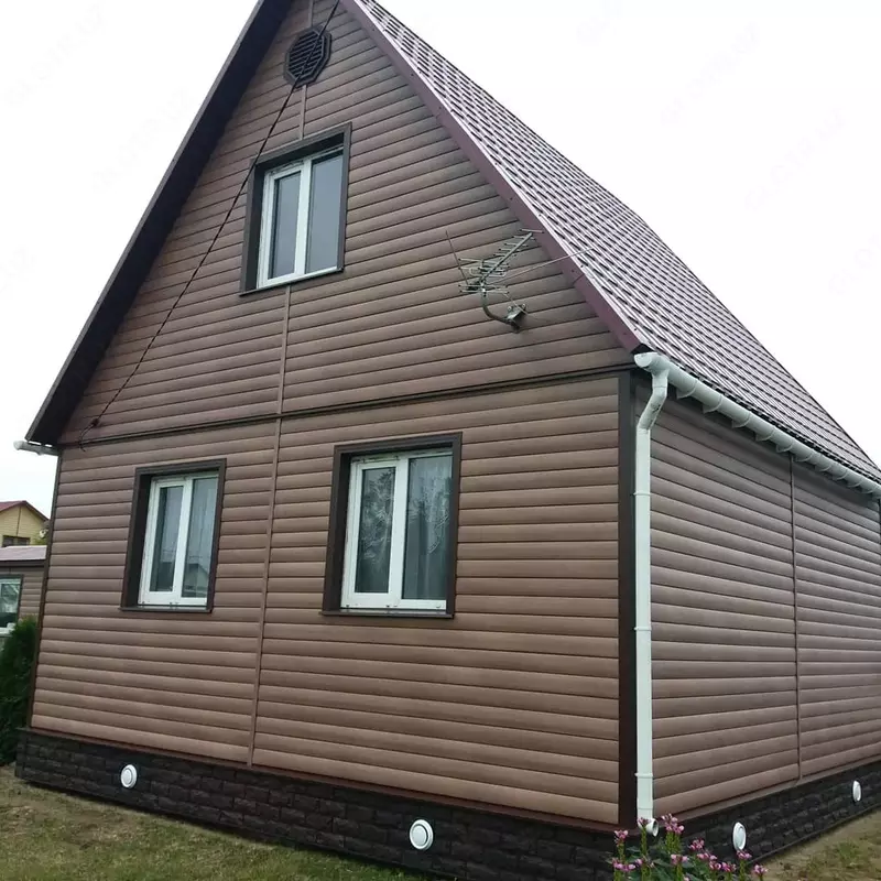 Сайдинг под дерево "DÖCKE" Lux Лиственница D4.7T Блок-Хаус, 3600х243х1.2 мм, уп. 20 шт. (Алтайский)